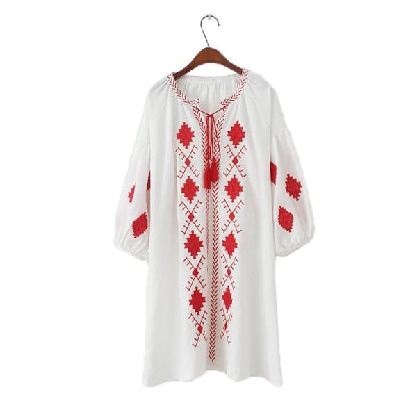 women's blouses & shirts 2021 long shirt women vintage embroidery cotton linen blouse lantern sleeve casual loose ethnic style, White
women's blouses & shirts 2021 long shirt women vintage embroidery cotton linen blouse lantern sleeve casual loose ethnic style, White