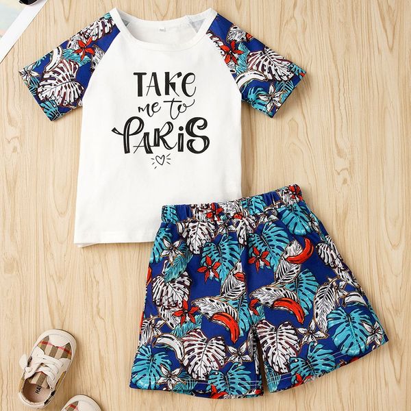 children clothes boys summer two pieces set toddler fashion design short sleeve t-shirt short suit holiday wear 2-6 years, White;black
children clothes boys summer two pieces set toddler fashion design short sleeve t-shirt short suit holiday wear 2-6 years, White;black