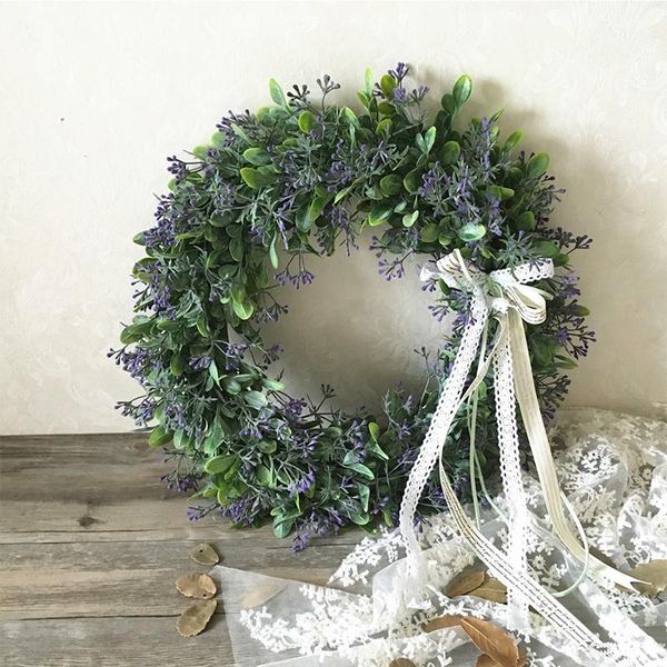 decorative flowers & wreaths artificial green leaves wreath 40 cm front door shell grass boxwood for wall window party decor 29
decorative flowers & wreaths artificial green leaves wreath 40 cm front door shell grass boxwood for wall window party decor 29