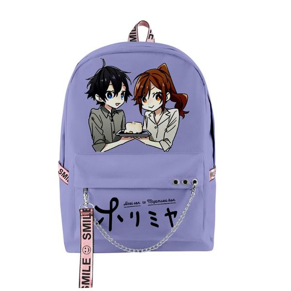 backpack 2021 arrival fashion casual horimiya cartoon pattern large capacity student
backpack 2021 arrival fashion casual horimiya cartoon pattern large capacity student