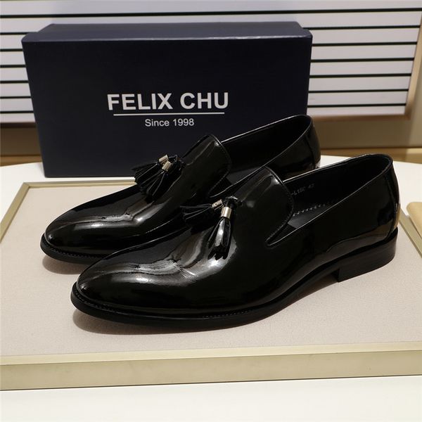 dress shoes patent leather slide in tassel men high-quality luxury moccasins casual shoes for men's black brown wedding 7z86
dress shoes patent leather slide in tassel men high-quality luxury moccasins casual shoes for men's black brown wedding 7z86