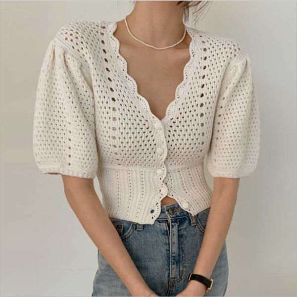 women's knits & tees women v-neck knitted short sleeve t-shirts crop female summer korean all-match solid slim knit cropped, White
women's knits & tees women v-neck knitted short sleeve t-shirts crop female summer korean all-match solid slim knit cropped, White