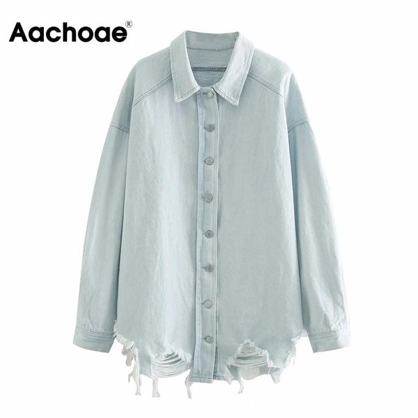 women's jackets aachoae women solid denim jacket coats retro hole ripped boyfriend coat batwing long sleeve oversized autumn spring 202, Black;brown
women's jackets aachoae women solid denim jacket coats retro hole ripped boyfriend coat batwing long sleeve oversized autumn spring 202, Black;brown