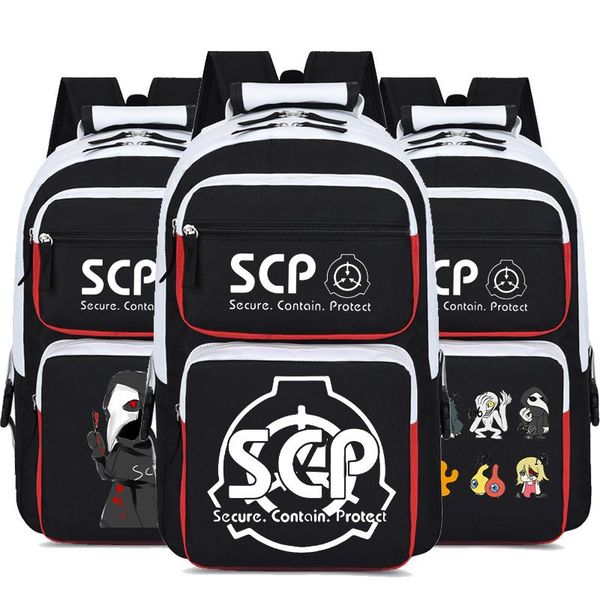 backpack scp secure contain protect knapsack rucksack school lapshoulder bags oxford bookbag cosplay bag teenagers
backpack scp secure contain protect knapsack rucksack school lapshoulder bags oxford bookbag cosplay bag teenagers