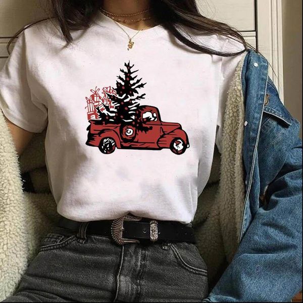 women womens truck gift tree year clothes merry christmas woman t shirt female kawaii camisas punk tshirt, White
women womens truck gift tree year clothes merry christmas woman t shirt female kawaii camisas punk tshirt, White