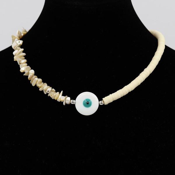 shell polymer clay necklaces for women girls 2021 fashion eye pendant choker necklace jewelry wholesale female gifts chokers, Golden;silver
shell polymer clay necklaces for women girls 2021 fashion eye pendant choker necklace jewelry wholesale female gifts chokers, Golden;silver