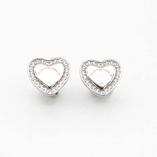 stud women's s925 sterling silver classic rose gold heart shaped zircon letter earrings, 1:1 men's earrings, Golden;silver
stud women's s925 sterling silver classic rose gold heart shaped zircon letter earrings, 1:1 men's earrings, Golden;silver