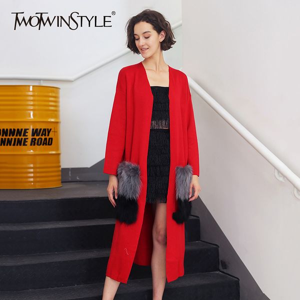knitted cardigan sweater women long sleeve knitting female with fur big pockets autumn fashion clothes 210524, White
knitted cardigan sweater women long sleeve knitting female with fur big pockets autumn fashion clothes 210524, White