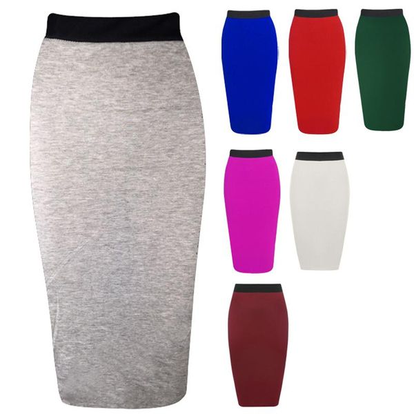 women skirt mini bodycon office slim knee length high waist stretch pencil skirts seven colors six ya, Black
women skirt mini bodycon office slim knee length high waist stretch pencil skirts seven colors six ya, Black