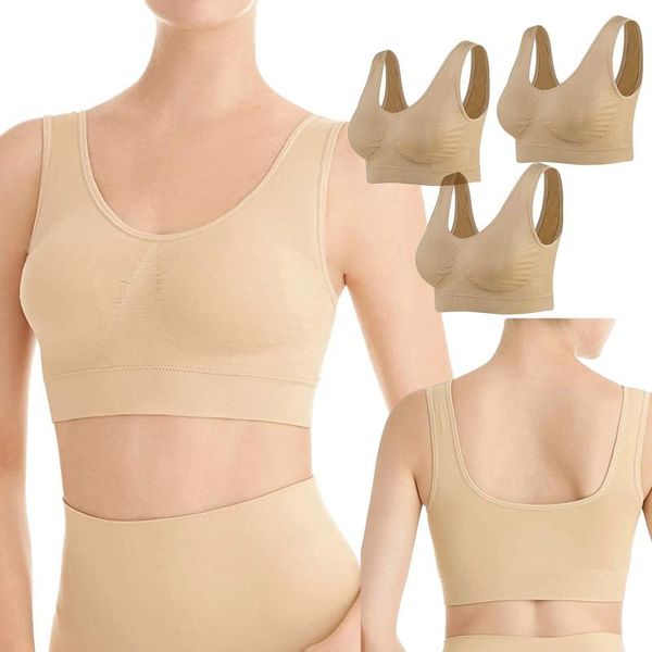 4# women 3-pack sports bra fitness yoga running pad crop female suit vest push up 2021 seamless outfit
4# women 3-pack sports bra fitness yoga running pad crop female suit vest push up 2021 seamless outfit
