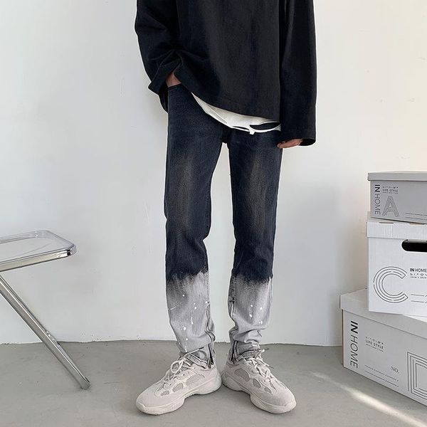 men's jeans wide leg pants for men versatile trend loose straight fall 2021 handsome floor, Blue
men's jeans wide leg pants for men versatile trend loose straight fall 2021 handsome floor, Blue