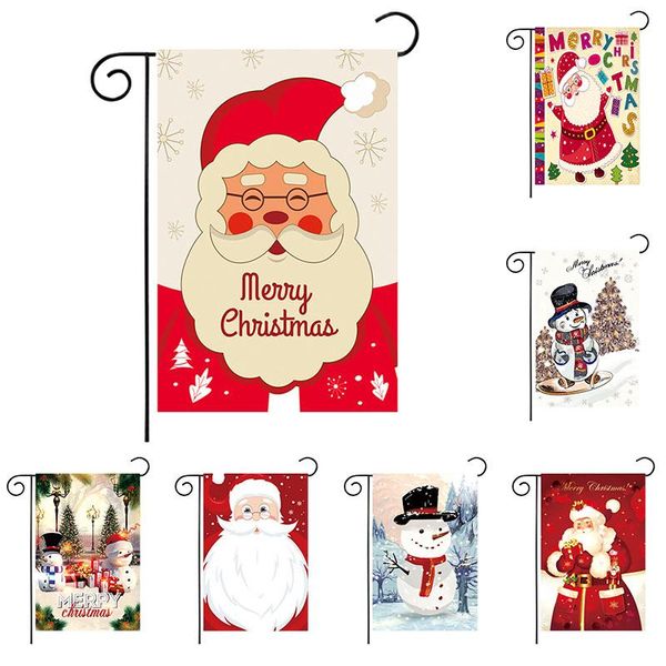 party decoration double sides garden flags christmas series santa claus snowman banner diy festival winter outdoor lawn accessiories
party decoration double sides garden flags christmas series santa claus snowman banner diy festival winter outdoor lawn accessiories