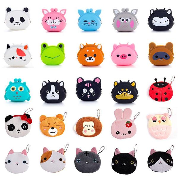 storage bags 1pc soft cute children girl animal zipper coin wallet usb cable headset cartoon women purse mini bag key
storage bags 1pc soft cute children girl animal zipper coin wallet usb cable headset cartoon women purse mini bag key