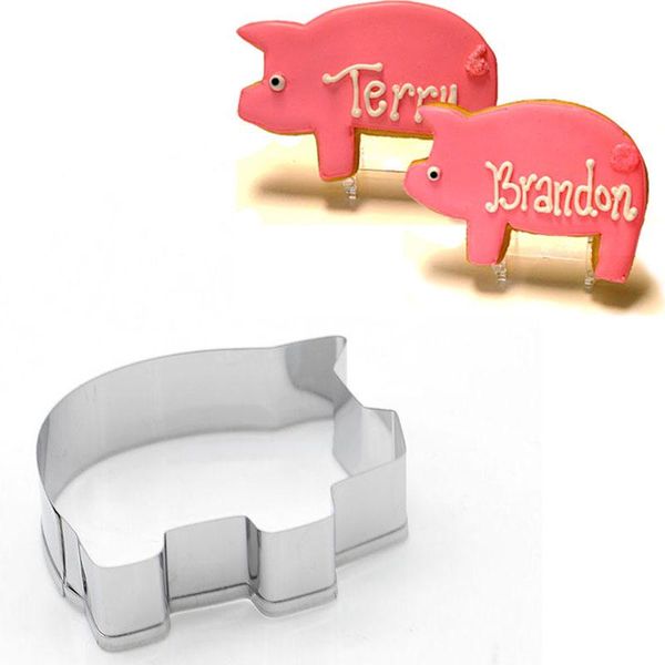 baking moulds 1 pcs stainless steel pig shape biscuit pastry cookie cutter cake decor mold tools din889
baking moulds 1 pcs stainless steel pig shape biscuit pastry cookie cutter cake decor mold tools din889