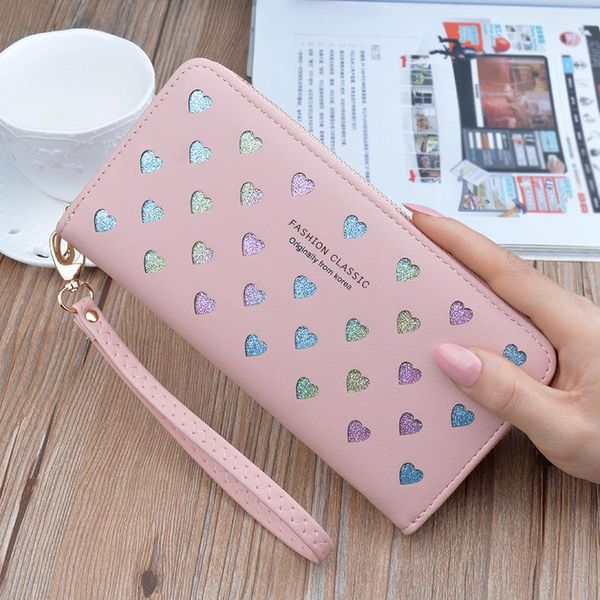 wallets women's wallet purse clutch bag pu leather long color hollow coin pocket card case mobile phone, Red;black
wallets women's wallet purse clutch bag pu leather long color hollow coin pocket card case mobile phone, Red;black