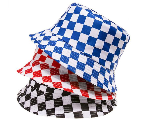 harajuku style black and white grid stingy brim women hats tide summer autumn outdoor leisure cotton fisherman hat couple sun caps, Blue;gray
harajuku style black and white grid stingy brim women hats tide summer autumn outdoor leisure cotton fisherman hat couple sun caps, Blue;gray