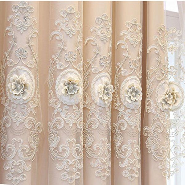curtain & drapes european luxury embossed flower embroidered with pearl double-layer window for living room and bedroom custom #4
curtain & drapes european luxury embossed flower embroidered with pearl double-layer window for living room and bedroom custom #4