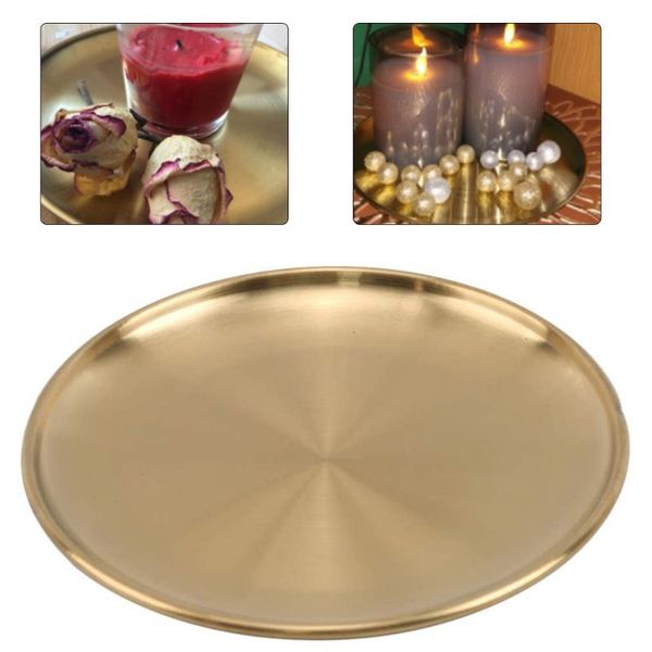 golden stainless steel storage tray luxury metal round plate cake display kitchen fruit plates pography prop home decor dishes &
golden stainless steel storage tray luxury metal round plate cake display kitchen fruit plates pography prop home decor dishes &