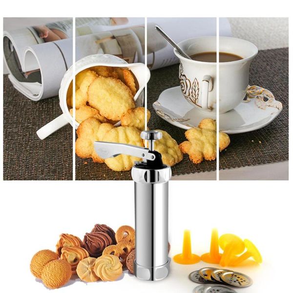 baking moulds cookie press kit tools biscuits machine kitchen tool bakeware with 20 molds and 4 nozzles
baking moulds cookie press kit tools biscuits machine kitchen tool bakeware with 20 molds and 4 nozzles