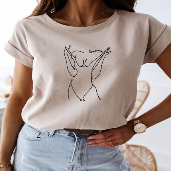 women's t-shirt harajuku art girl print t shirt women short sleeve o-neck loose tshirt 2021 summer tee female camisetas, White
women's t-shirt harajuku art girl print t shirt women short sleeve o-neck loose tshirt 2021 summer tee female camisetas, White