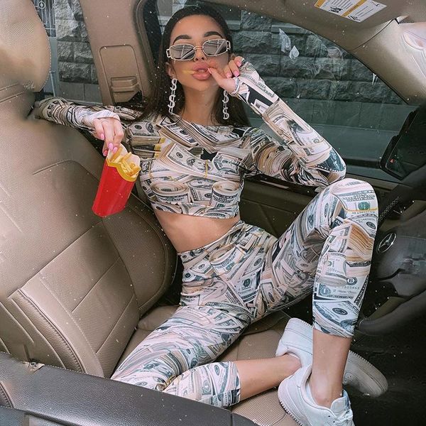 women's two piece pants 2 set women club birthday outfits party crop long sleeve + skinny fitness holiday printed suits, White
women's two piece pants 2 set women club birthday outfits party crop long sleeve + skinny fitness holiday printed suits, White