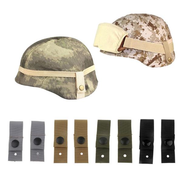 2pcs hunting caps mich m88 ach helmet universal goggle retention straps fixing band outdoor hats, Black;white
2pcs hunting caps mich m88 ach helmet universal goggle retention straps fixing band outdoor hats, Black;white