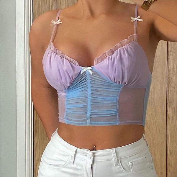 women's tanks & camis tank meshhalter crop women summer backless camisole fashion casual tube female sleeveless cropped vest, White
women's tanks & camis tank meshhalter crop women summer backless camisole fashion casual tube female sleeveless cropped vest, White