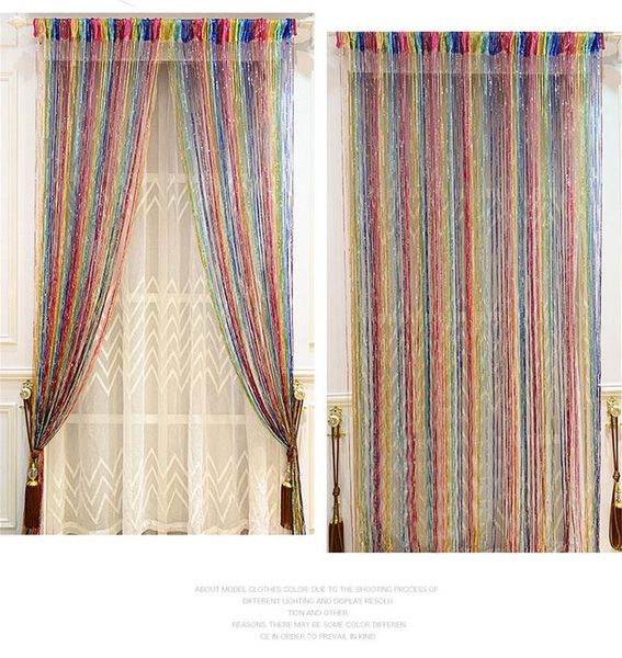 curtain & drapes 100x200 300x300cm shiny tassel line living room curtains string door divider drape decor valance home
curtain & drapes 100x200 300x300cm shiny tassel line living room curtains string door divider drape decor valance home