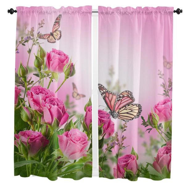 curtain & drapes pink rose flower butterfly for living room kids bedroom kitchen window curtains home essentials interior
curtain & drapes pink rose flower butterfly for living room kids bedroom kitchen window curtains home essentials interior