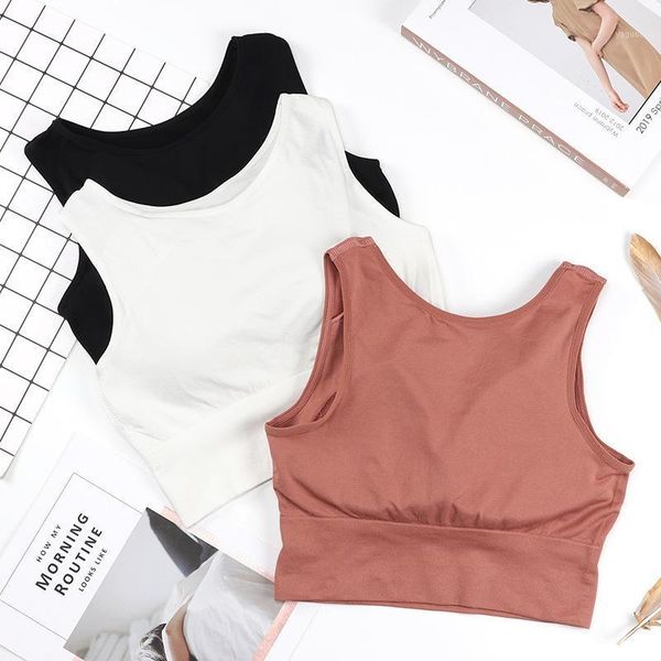 women tank crop seamless wire bra beautiful back gym exercisecomfortable underwear camisole, Black;white
women tank crop seamless wire bra beautiful back gym exercisecomfortable underwear camisole, Black;white