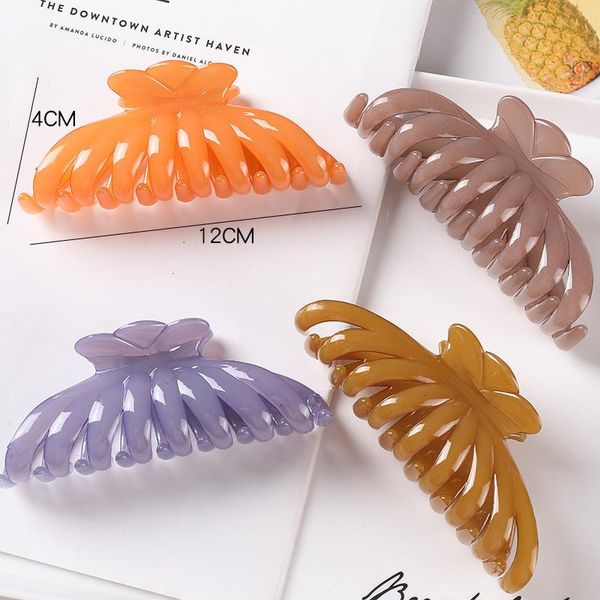 hair clips & barrettes large head clip all-match accessories female japanese and korean bifurcated claw temperament grip, Golden;silver
hair clips & barrettes large head clip all-match accessories female japanese and korean bifurcated claw temperament grip, Golden;silver
