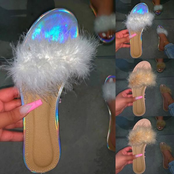 slippers sagace casual fur women slides home furry flat sandals female cute fluffy house shoes woman beach, Black
slippers sagace casual fur women slides home furry flat sandals female cute fluffy house shoes woman beach, Black
