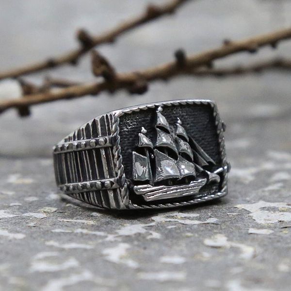 cluster rings unique pirate sailboat ring men stainless steel nordic viking vintage gothic punk signet good luck sailor jewelry, Golden;silver
cluster rings unique pirate sailboat ring men stainless steel nordic viking vintage gothic punk signet good luck sailor jewelry, Golden;silver