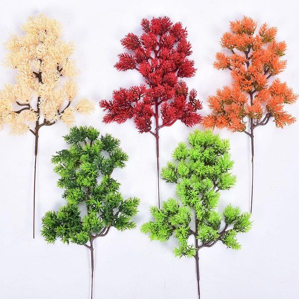 decorative flowers & wreaths 40cm artificial greenery pine tree branches plastic pinaster cypress grass needle leaves leaf plants home offic
decorative flowers & wreaths 40cm artificial greenery pine tree branches plastic pinaster cypress grass needle leaves leaf plants home offic