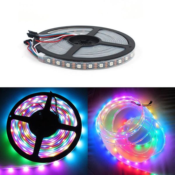 strips flexible rgb led strip light 60leds 5m ws2813 ic individual addressable smd waterproof / non-waterproof
strips flexible rgb led strip light 60leds 5m ws2813 ic individual addressable smd waterproof / non-waterproof