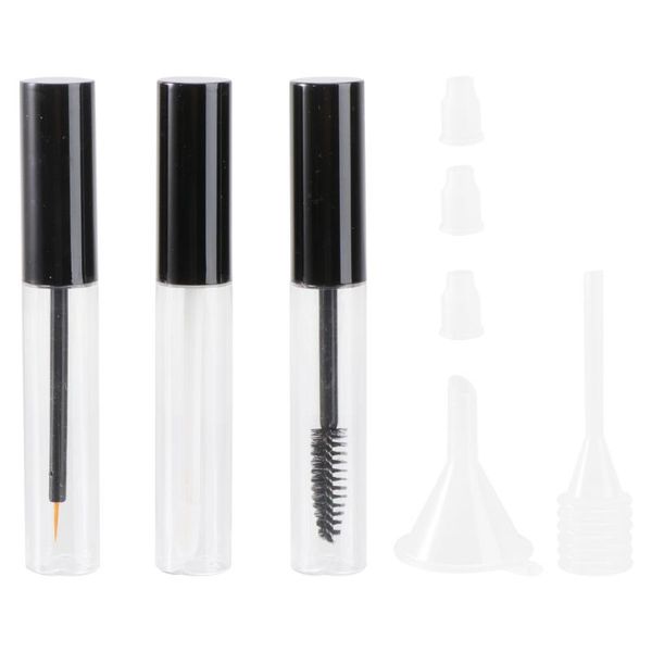 3pcs 10ml empty mascara tube with eyelash wand and funnels transfer pipettes set for castor oil diy contai storage bottles & jars
3pcs 10ml empty mascara tube with eyelash wand and funnels transfer pipettes set for castor oil diy contai storage bottles & jars