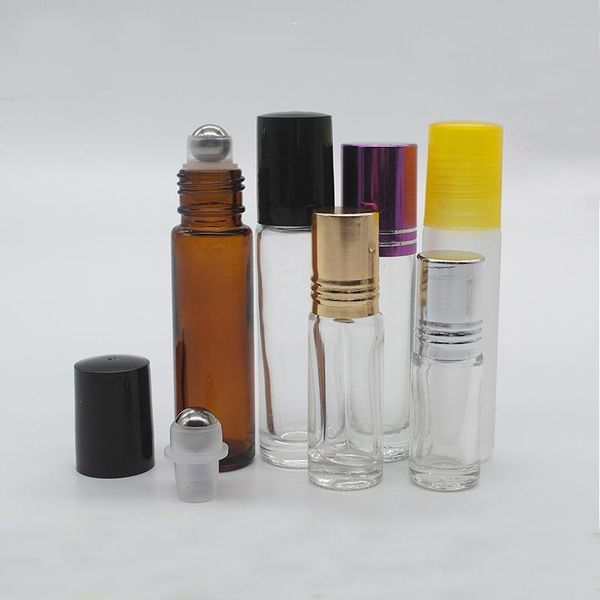 10/50pcs 2/3/4/5/6ml empty glass essential oil/massage roll on bottles with glass/steel roller ball cosmetic portable containers storage & j
10/50pcs 2/3/4/5/6ml empty glass essential oil/massage roll on bottles with glass/steel roller ball cosmetic portable containers storage & j