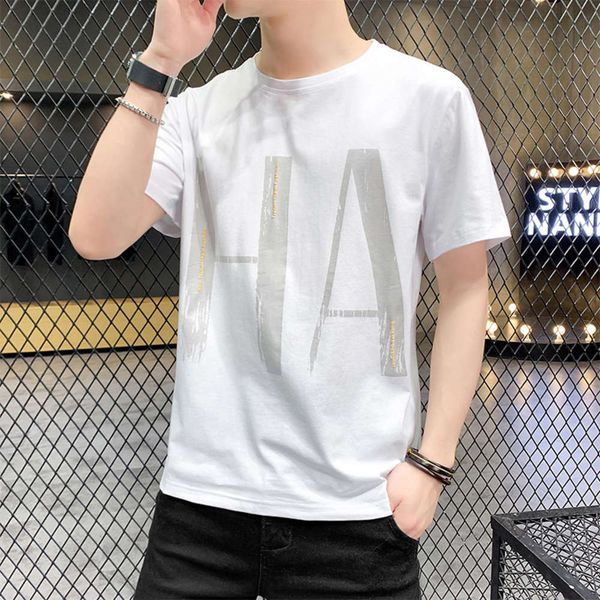 men's short sleeve t-shirt ice porcelain cotton trend t thin fashion youth popular, White;black
men's short sleeve t-shirt ice porcelain cotton trend t thin fashion youth popular, White;black