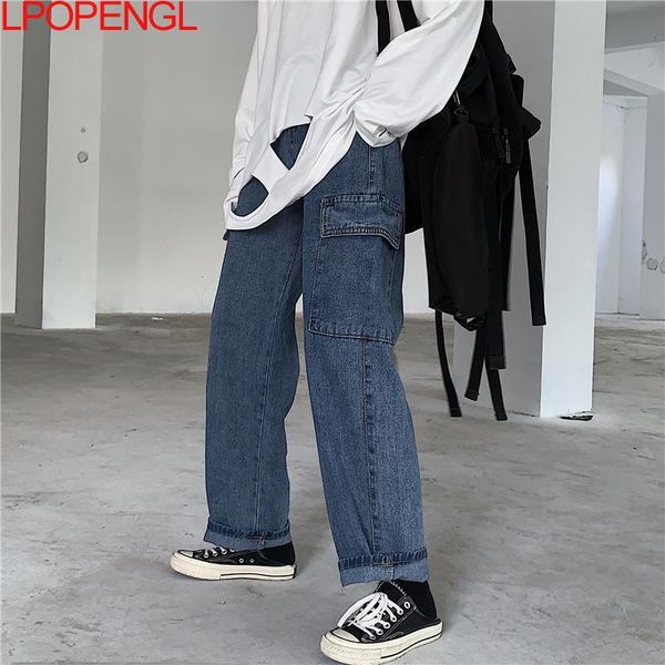 women's jeans spring summer retro harajuku straight 2021 casual fashion loose wild patchwork trousers simple style, Blue
women's jeans spring summer retro harajuku straight 2021 casual fashion loose wild patchwork trousers simple style, Blue