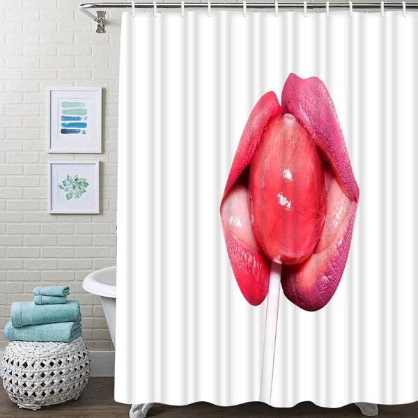 shower curtains girl curtain female lips pink waterproof fabric for bathroom decor set with hooks
shower curtains girl curtain female lips pink waterproof fabric for bathroom decor set with hooks
