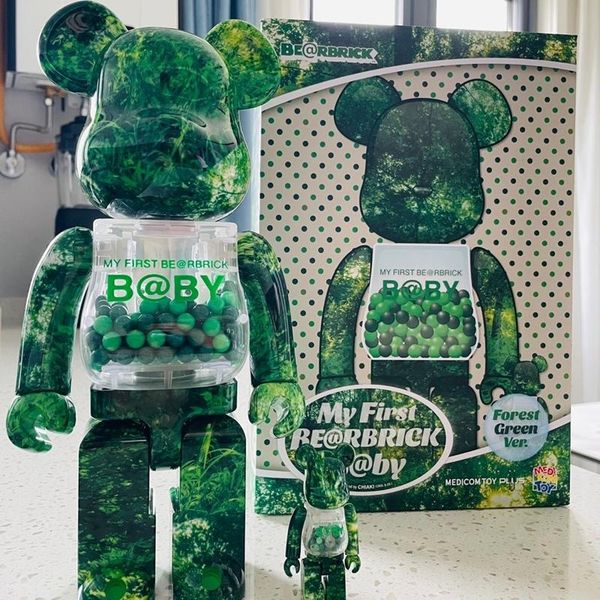 new violent building block bear bearbrick forest millennium green trend hand-made ornament blind box children's gift 70 cm
new violent building block bear bearbrick forest millennium green trend hand-made ornament blind box children's gift 70 cm