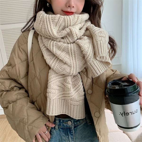 korean cotton scarf female winter long student literature and art fashion solid color knitted wool warm bib male, Blue;black
korean cotton scarf female winter long student literature and art fashion solid color knitted wool warm bib male, Blue;black