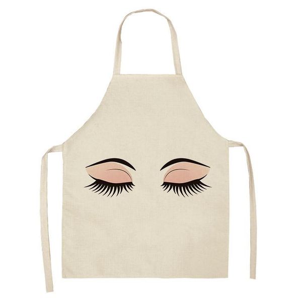 eyelash printed cleaning art aprons sleeveless home cooking kitchen apron cook wear cotton linen bib maid chef
eyelash printed cleaning art aprons sleeveless home cooking kitchen apron cook wear cotton linen bib maid chef