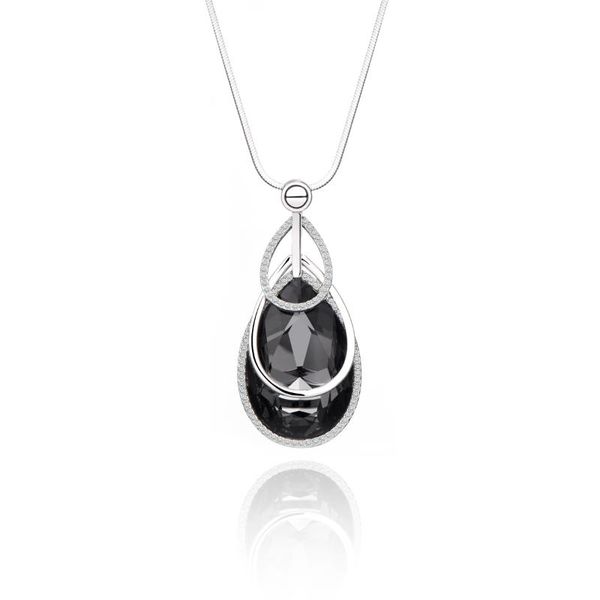 luxury big water drop pendant necklace for women gifts oval circles with snake chain long necklaces party wedding jewelry 2021, Silver
luxury big water drop pendant necklace for women gifts oval circles with snake chain long necklaces party wedding jewelry 2021, Silver