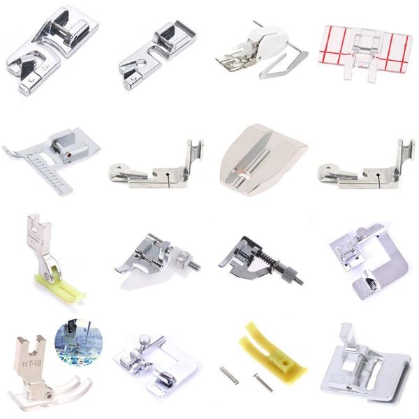 sewing notions & tools 1pc machine accessories cloth leather splice presser household metal plastic multifunctional foot, Black
sewing notions & tools 1pc machine accessories cloth leather splice presser household metal plastic multifunctional foot, Black