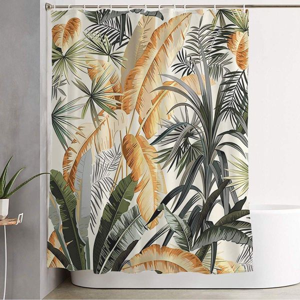 shower curtain set with hooks decorative seamless print jungle pattern nature plant green fashion watercolor vintage summer
shower curtain set with hooks decorative seamless print jungle pattern nature plant green fashion watercolor vintage summer