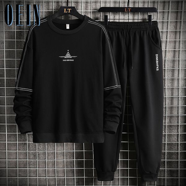 oein 2021 mens solid sets autumn casual sportswear tracksuits sets men sporting hoodies+pants sets outwear male sports suits 220211, Gray
oein 2021 mens solid sets autumn casual sportswear tracksuits sets men sporting hoodies+pants sets outwear male sports suits 220211, Gray