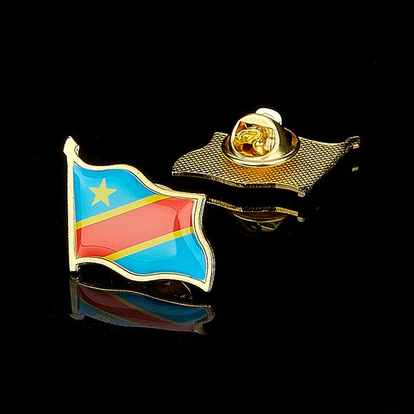 30pcs democratic republic craft of the congo novelty flag pattern gold plated brooch multicolor butterfly clip flag lapel pin 
30pcs democratic republic craft of the congo novelty flag pattern gold plated brooch multicolor butterfly clip flag lapel pin