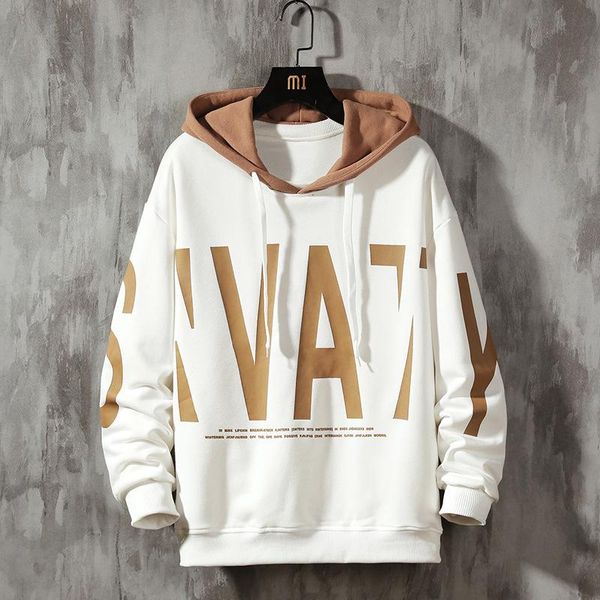 men's hoodies & sweatshirts hoodie men hooded casual loose big letter printing autumn winter pullovers long sleeve streetwear male clot, Black
men's hoodies & sweatshirts hoodie men hooded casual loose big letter printing autumn winter pullovers long sleeve streetwear male clot, Black