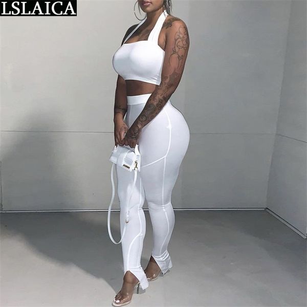 2 piece sets fashion elastic waist & club trousers and short outfit set pullover casual solid color roupas femininas 210515, White
2 piece sets fashion elastic waist & club trousers and short outfit set pullover casual solid color roupas femininas 210515, White